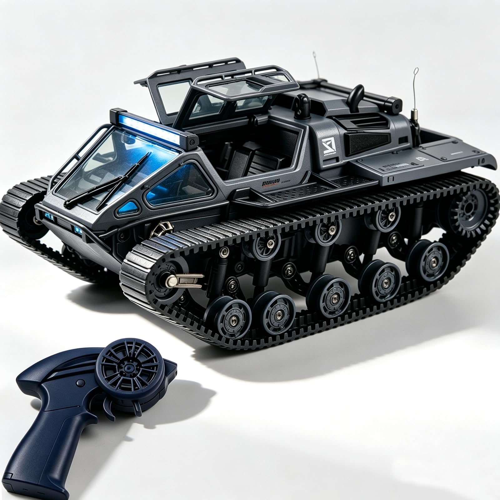 Amazon.com: XINGRUI 1:16 Scale Remote Control Car Military Crawler